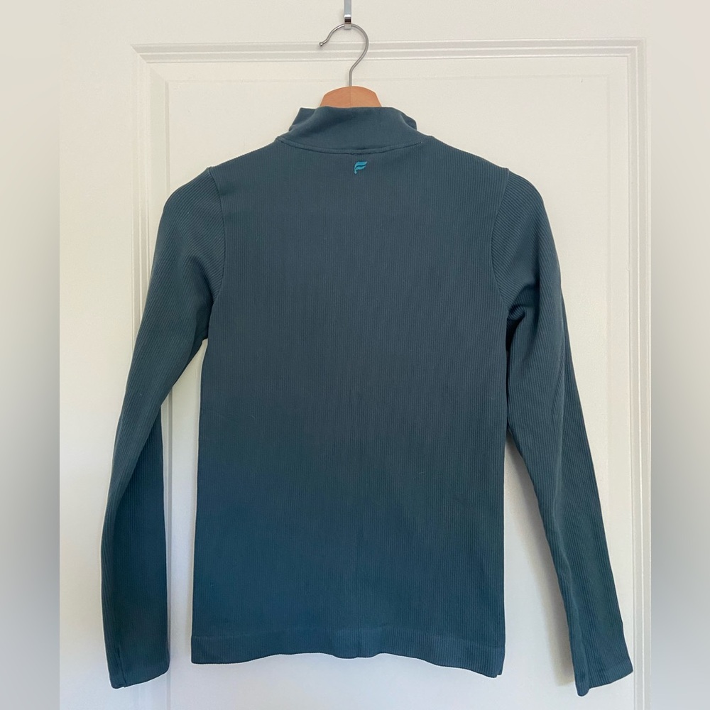 Fabletics Full-Zip Ribbed Jacket - Size Small - Picture 7 of 8